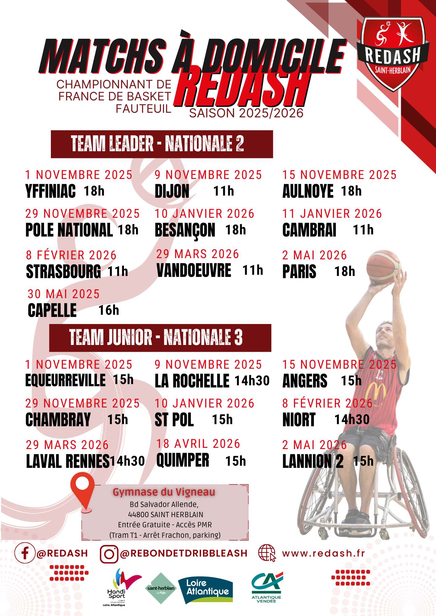 20252026_Calendrier des matchs